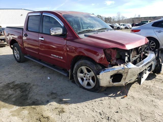 1N6AA07A64N523450 - 2004 NISSAN TITAN XE RED photo 4