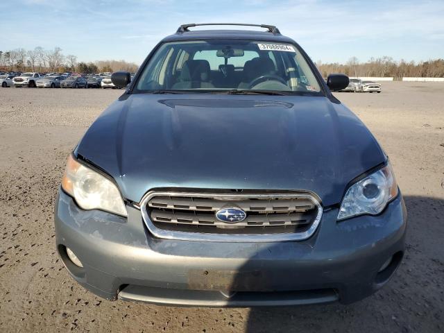 4S4BP61C757337985 - 2005 SUBARU LEGACY OUTBACK 2.5I BLUE photo 5