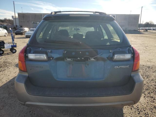 4S4BP61C757337985 - 2005 SUBARU LEGACY OUTBACK 2.5I BLUE photo 6