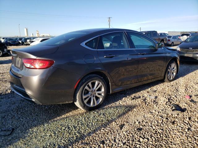 1C3CCCAB9FN569922 - 2015 CHRYSLER 200 LIMITED CHARCOAL photo 3