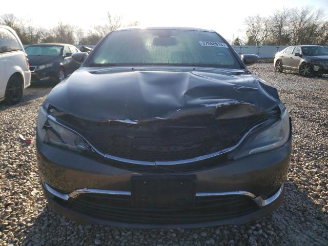 1C3CCCAB9FN569922 - 2015 CHRYSLER 200 LIMITED CHARCOAL photo 5