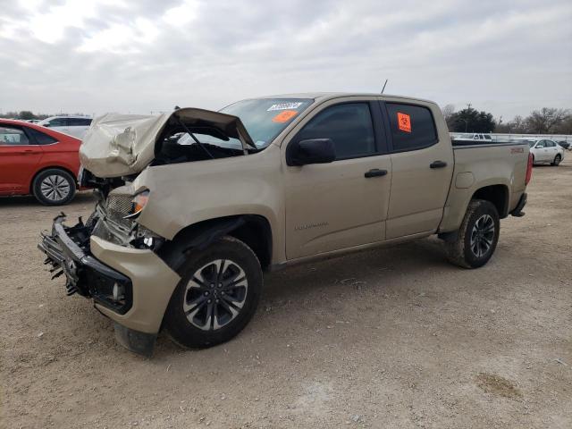 1GCGSDEN3N1190074 - 2022 CHEVROLET COLORADO Z71 TAN photo 1