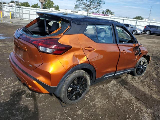 3N1CP5DV7ML503225 - 2021 NISSAN KICKS SR ORANGE photo 3