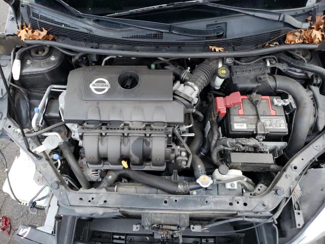 3N1AB7AP6FL655670 - 2015 NISSAN SENTRA S GRAY photo 11