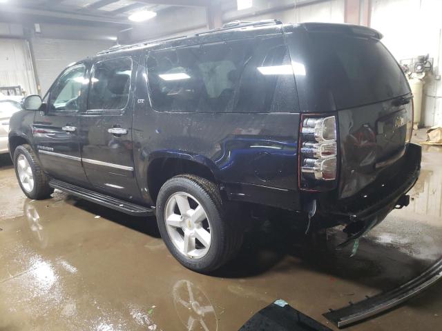 1GNFK36339R270170 - 2009 CHEVROLET SUBURBAN K1500 LTZ BLACK photo 2