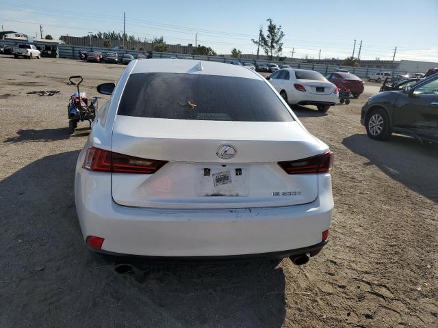 JTHBA1D21G5003184 - 2016 LEXUS IS 200T WHITE photo 6