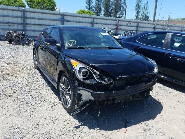 KMHTC6AE9GU256122 - 2016 HYUNDAI VELOSTER TURBO  photo 1