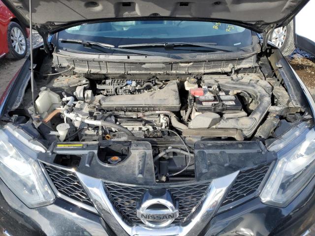 5N1AT2MV0EC864545 - 2014 NISSAN ROGUE S BLACK photo 11