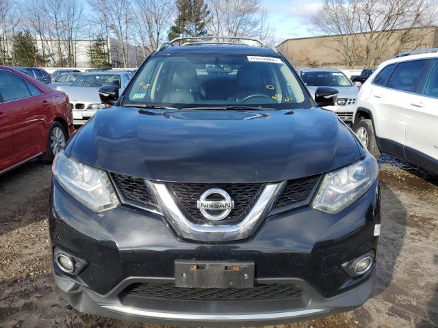 5N1AT2MV0EC864545 - 2014 NISSAN ROGUE S BLACK photo 5