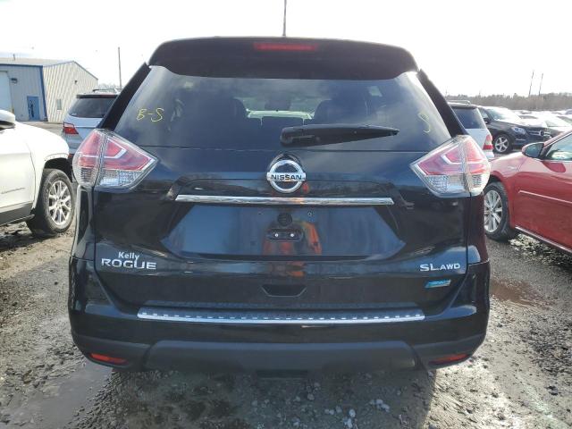 5N1AT2MV0EC864545 - 2014 NISSAN ROGUE S BLACK photo 6