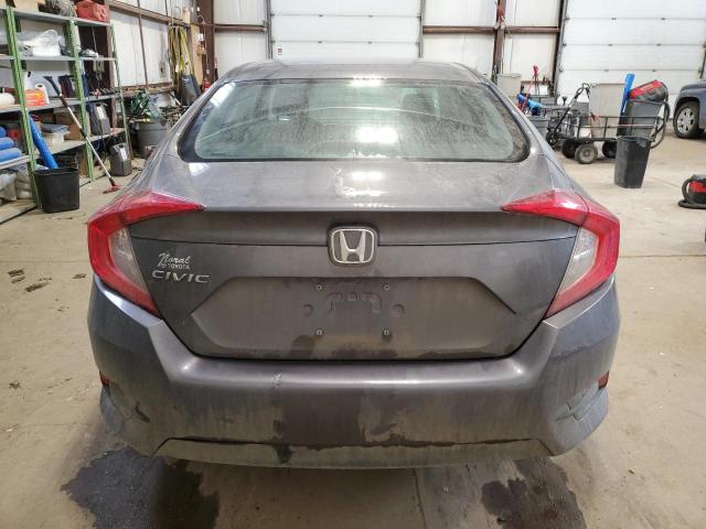 2HGFC2F79GH040831 - 2016 HONDA CIVIC EX GRAY photo 6