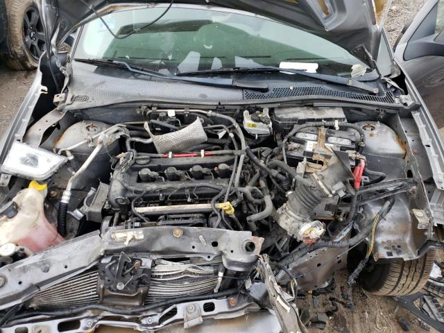 1FAHP35N79W240604 - 2009 FORD FOCUS SE GRAY photo 11