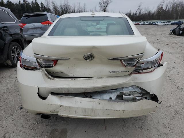 1G4PP5SKXD4253150 - 2013 BUICK VERANO WHITE photo 6