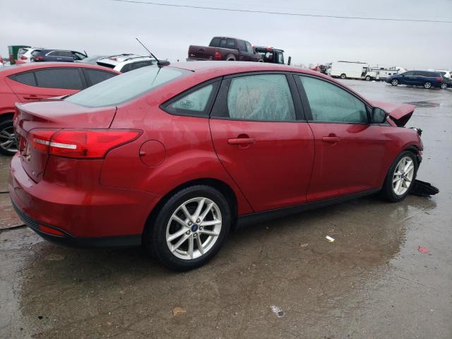 1FADP3F26FL283248 - 2015 FORD FOCUS SE RED photo 3