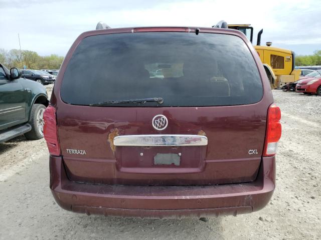 5GADV33L66D165161 - 2006 BUICK TERRAZA CXL BURGUNDY photo 6