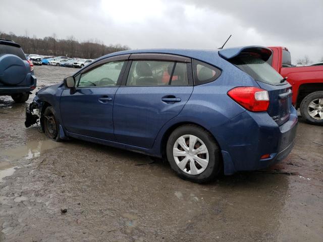 JF1GPAA63D2885748 - 2013 SUBARU IMPREZA BLUE photo 2