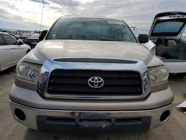 5TFBT54167X005057 - 2007 TOYOTA TUNDRA DOUBLE CAB SR5 GOLD photo 5