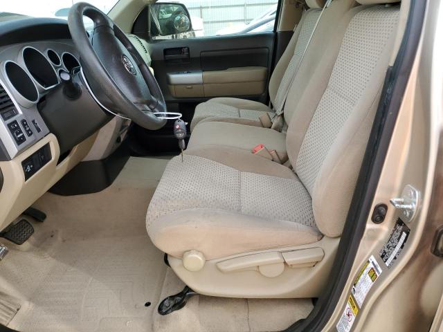 5TFBT54167X005057 - 2007 TOYOTA TUNDRA DOUBLE CAB SR5 GOLD photo 7