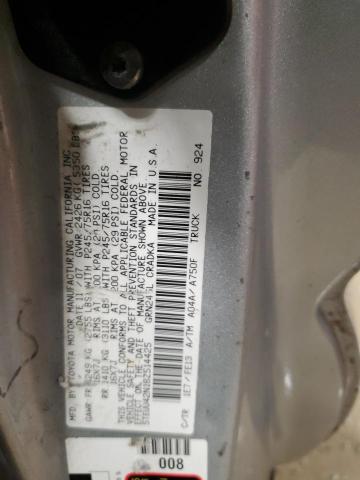 5TEUU42N18Z514425 - 2008 TOYOTA TACOMA ACCESS CAB Күміс фото 12