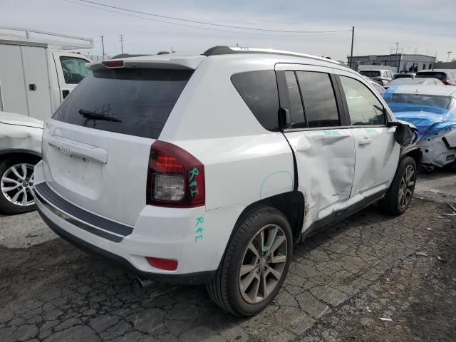 1C4NJDCB5ED708378 - 2014 JEEP COMPASS LA LIMITED WHITE photo 3