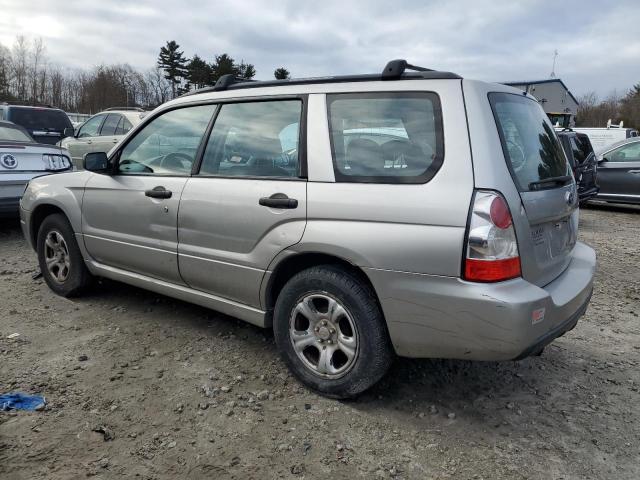 JF1SG63697H709311 - 2007 SUBARU FORESTER 2.5X SILVER photo 2