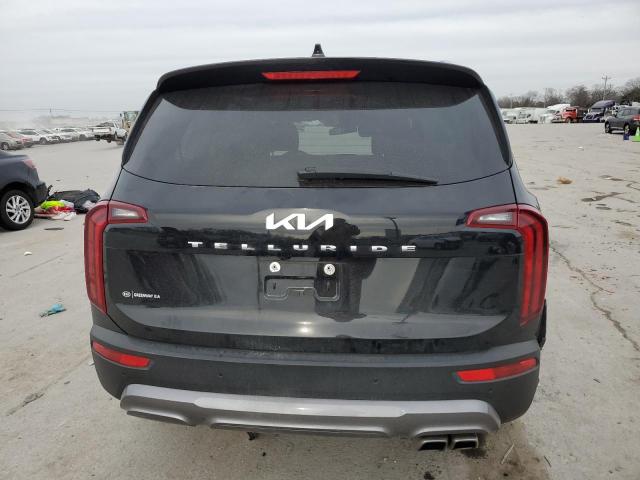 5XYP64HC1NG238833 - 2022 KIA TELLURIDE S BLACK photo 6