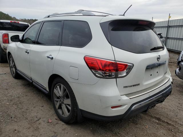 5N1AR2MN8EC688293 - 2014 NISSAN PATHFINDER S WHITE photo 2