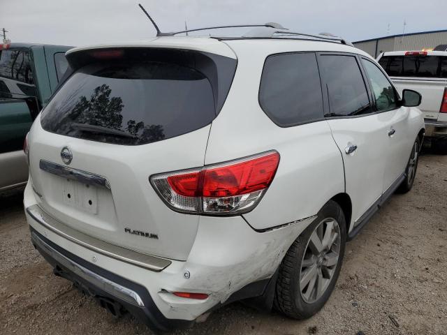 5N1AR2MN8EC688293 - 2014 NISSAN PATHFINDER S WHITE photo 3
