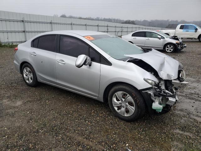 19XFB2F53EE220282 - 2014 HONDA CIVIC LX SILVER photo 4