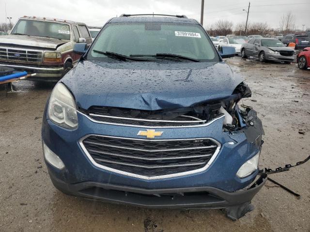 2GNALCEK2H6185668 - 2017 CHEVROLET EQUINOX LT BLUE photo 5