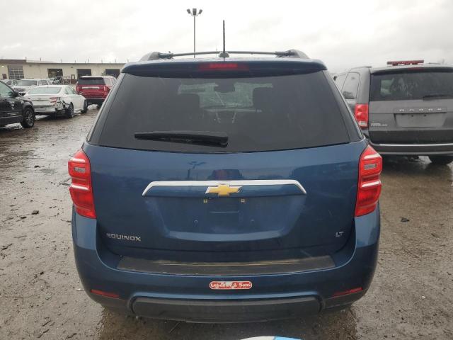 2GNALCEK2H6185668 - 2017 CHEVROLET EQUINOX LT BLUE photo 6