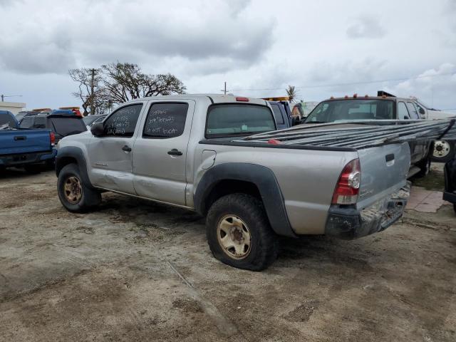5TEJU62N69Z608820 - 2009 TOYOTA TACOMA DOUBLE CAB PRERUNNER SILVER photo 2