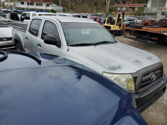 5TEJU62N69Z608820 - 2009 TOYOTA TACOMA DOUBLE CAB PRERUNNER SILVER photo 4