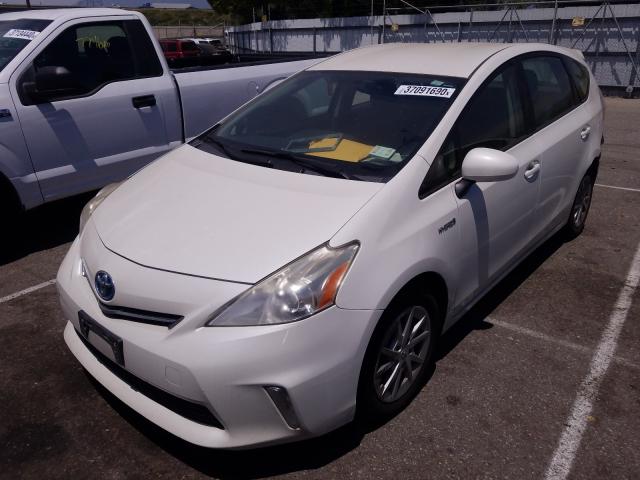 JTDZN3EU4D3239612 - 2013 TOYOTA PRIUS V  photo 2