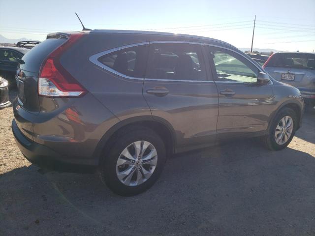 2HKRM3H75EH516492 - 2014 HONDA CR-V EXL BROWN photo 3