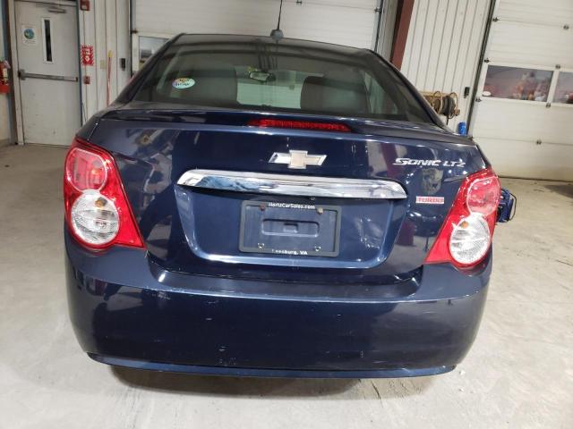 1G1JE5SB7G4158199 - 2016 CHEVROLET SONIC LTZ BLUE photo 6