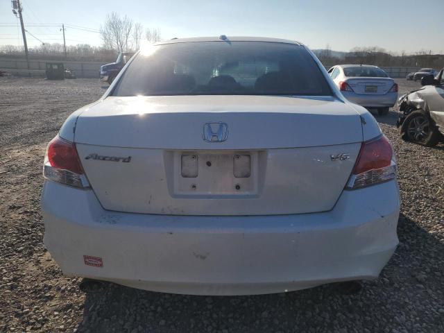 5KBCP3F83AB010050 - 2010 HONDA ACCORD EXL WHITE photo 6