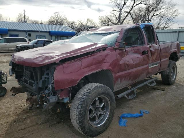 2GCEC19T441120359 - 2004 CHEVROLET SILVERADO C1500 RED photo 1