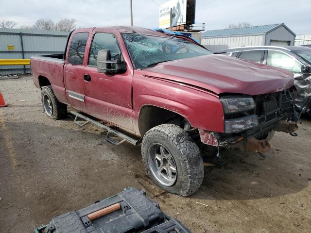 2GCEC19T441120359 - 2004 CHEVROLET SILVERADO C1500 RED photo 4