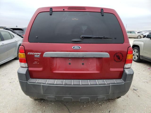 1FMYU03Z96KA72776 - 2006 FORD ESCAPE XLT MAROON photo 6