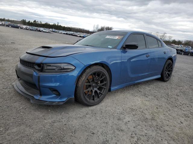 2C3CDXHG2MH640065 - 2021 DODGE CHARGER GT BLUE photo 1