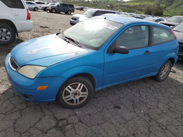 1FAFP31N47W243616 - 2007 FORD FOCUS ZX3 BLUE photo 1