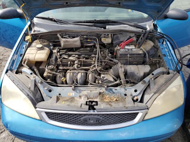 1FAFP31N47W243616 - 2007 FORD FOCUS ZX3 BLUE photo 11