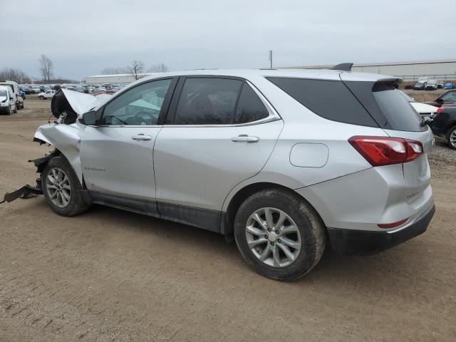 3GNAXKEV0KS503045 - 2019 CHEVROLET EQUINOX LT SILVER photo 2