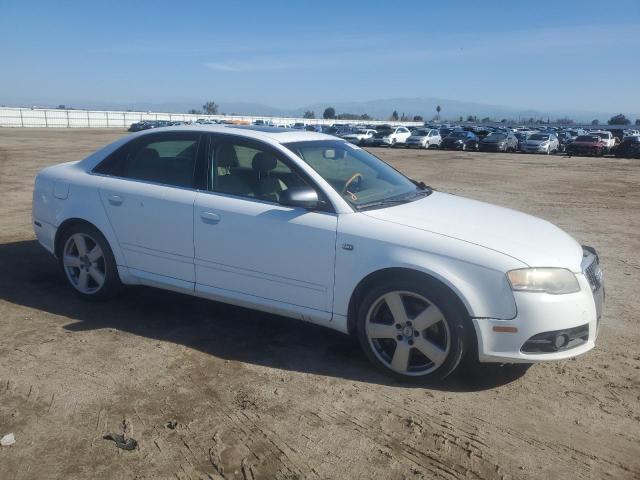 WAUAH78E48A090830 - 2008 AUDI A4 3.2 WHITE photo 4