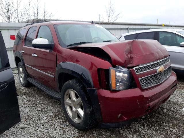 1GNSKAE01BR155065 - 2011 CHEVROLET TAHOE K1500 LS BURGUNDY photo 4