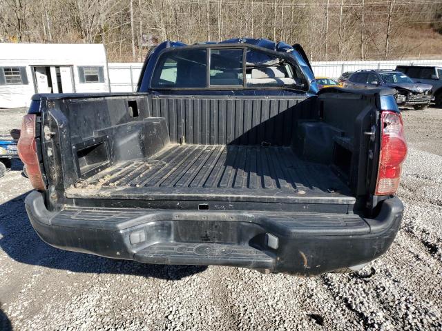 5TELU42N87Z399154 - 2007 TOYOTA TACOMA DOUBLE CAB BLUE photo 6