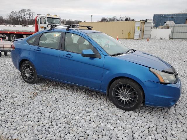 1FAHP3GN8BW162188 - 2011 FORD FOCUS SES BLUE photo 4