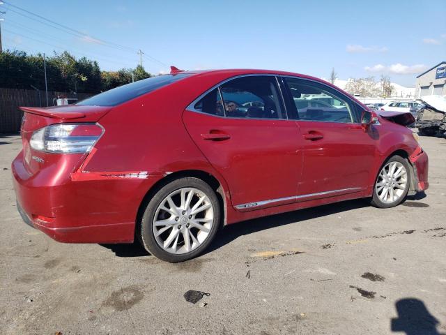 JTHBB1BA6A2013127 - 2010 LEXUS HS 250H RED photo 3