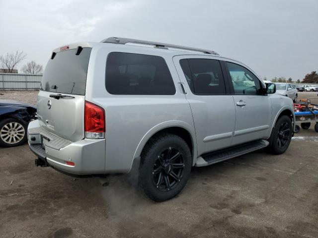 5N1AA0NC3BN609007 - 2011 NISSAN ARMADA SV SILVER photo 3